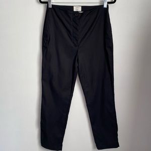 Wilfred Black Textured Cropped Slim Pants 8